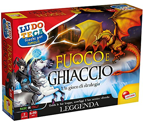 Lisciani Giochi 88898 Spielhaus Feuer und EIS, Farbe
