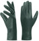 Harssidanzar Lederhandschuhe für Damen, Winter Warm Fleecefutter Touchscreen Vintage Finished GL018EU, Jägergrün,Größe M