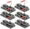 Victor M393SSR 6er-Pack Power-Kill Mausefalle, Größe 6, Grau