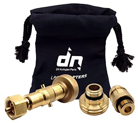 DN Autogas Parts LPG GPL Lot d'adaptateurs de recharge pour bouteille de gaz M22 pour toutes les régions européennes ACME Dish, Euro-ZZLE BAYONET avec sac