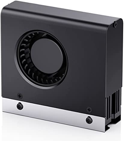 DolDer M.2 SSD Kühler,50 mm Lüfter aktiv+Wärmeleitpads+Kühlkörper aus Aluminium Heatsink Cooler kompatibel mit Samsung 980Pro,SN850,SN770 usw.(Kühler mit Lüfter)