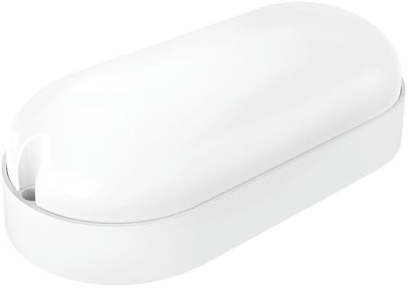 Matel Aplique LED Oval BLAN Sensor IP65 9W.F