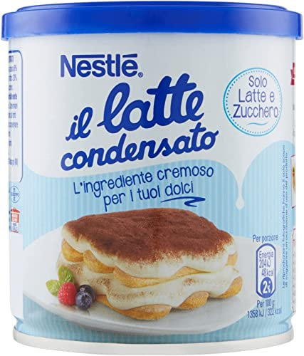 Nestlé il latte condensato leche condensada ingrediente cremoso para postres endulzado leche entera concentrada 397g