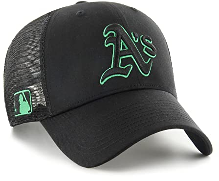 '47 Oakland Athletics Black MLB Sure Shot Most Value P. Branson Cap - One-Size