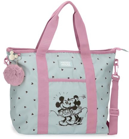 DISNEY Kisses M&m Femme Bagages - Sac de Messager, Bleu