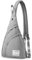 Vulkitty Sling-Rucksack Umhängetasche Brusttasche Tagesrucksack Leicht Wasserabweisend für Outdoor Wanderungen Reisen Radfahren