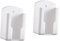 MUSISALY 2pcs Wall Storage Box Wall Mount Organizer Charger Home Phone Stand Wall Tv Mount Remote Holder Mount LED Socket Holder Mounted Controllers Wall Hanging Holder Bins White Plastic