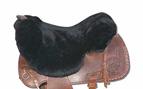 AMKA Westernsattel Sitzbezug mit Hornausschnitt aus Lammwolle