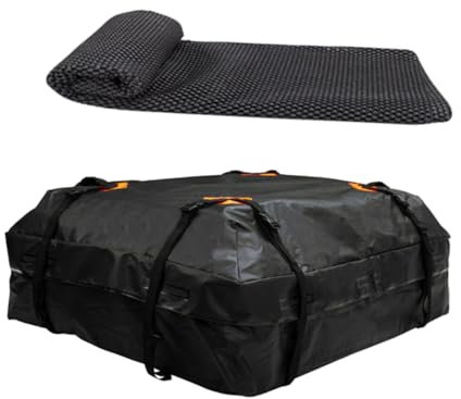 GARVALON Autodachtasche Praktischer Dachgepäckträger Mit Antirutschmatte Großer Kapazität Schützt Gepäck Vor Regen Und Splitt