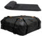 GARVALON 1stk Dachtasche Gepäcktasche Auf Dem Dach Autozubehör Dach Zubehör Dachgepäckträger Für Fahrzeuge Ladeguthalter Für Das Fahrzeugdach Auto Dach Ladung Halter Black 600d Oxford-Stoff