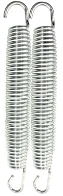 BEITESI Sprungfedern Trampolin Trampolin Federn Federersatzfeder Trampolinzubehör Trampolin Schrauben Set 6.5inches /165mm Spulendurchmesser: 3mm