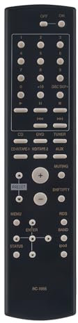 VINABTY RC-1055 Replace Remote Control Fit for Denon Audio Amplifier Player Receiver DRA-500 DRA500 RC1055