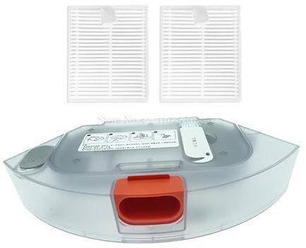 Réservoir D'eau 2 En 1, Bac À Poussière, Compatible Avec Xiaomi, Mijia, Pièces Détachées For Aspirateur Robot E10, E12 Et B112, Filtre HEPA, Accessoires(3 pc)