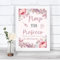 Blush Rose Gold & Lilac Pimp Your Prosecco Personalised Wedding Sign Print