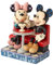 Enesco DISNEY TRAD - MICKEY MINNIE SODA, Black, 6.25 Inch, 4059751