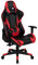 Fauteuil de jeu Flash Furniture X20 entièrement inclinable en cuir souple de style racing avec coussins lombaires, chaise d'ordinateur pivotante rembourrée ergonomique, rouge/noir