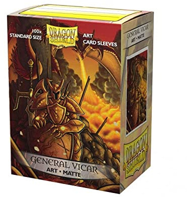 Dragon Shield Matte Art Standard Size Maniche 100pk-General Vicar: Portrait Limited Edition, AT-12032