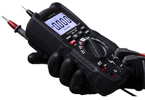 uniks TITANIUMX multimetro industriale ultraresistente CAT IV 600V. CAT III 1000V. IP67 con VFD