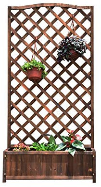 YUSHRO Recinzione Giardino Balcone Parco Ringhiera in Legno Pannelli Bellissimo Retro Decorativo Separato Recinzione in Espansione (Dimensione : #3)