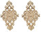 Dzsomt Holz Ornament 2 Stücke Ornamente für Möbel Holz Geschnitzte Möbel Appliques Schnitzerei Ornament Applique Frame Ornament Wandornamente Holz Applique Ornament Onlay Applique Frame