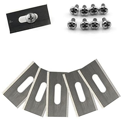 Jxjamp Accessories 30PCS lawn mower blade Stainless Steel Replacement Trimmer Cutter Piece With Screws For Husqvarna Automower/McCulloch FLYMO electrical tools