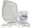 Jacisk Clear Water Beads 50000 Pcs Clear Water Gel Jelly Balls Vase Filler Beads,Vase Fillers for Floating Pearls, Floating Candle Making, Wedding Centerpiece, Floral Arrangement (Transparent)