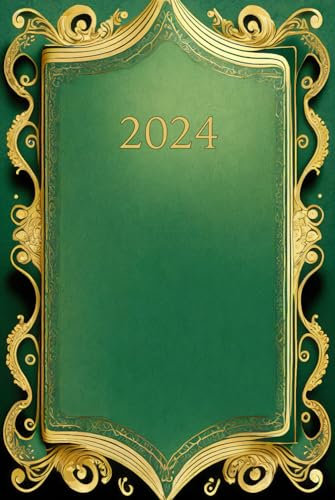 2024 Weekly Planner: 6 x 9 January - December, Weekly and Monthly Calendar