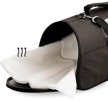 Minty&Marla® | Selbstheizende Katzendecke I 60x45cm I Heizdecke ohne Strom I Katzen Wärmedecke I Wärmematte Katze I Weiß