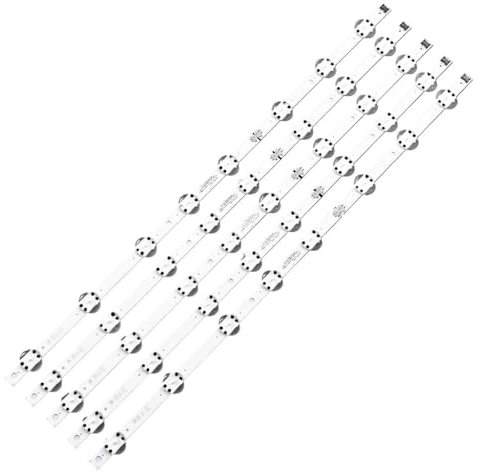 Lskjzzn Bande de rétroéclairage LED, 5 pièces, Compatible for LG TV 60 Pouces, 60UN71006LB 60UM71007LB 60UM7100PLB 60UM6950DUB 60UM6900DUB LGIT_Y19_60UM71 EAV64732901
