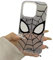 YAAYAGO Spider Man Handyhülle für iPhone 15 Hülle Spider Mann Staubdes USB -Kabel -Lade -Kopfwickler -Schutzhülle Für iPhone 18/20W-Matt weiß-Für iPhone 14