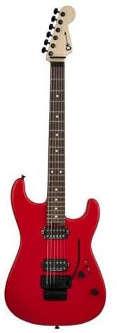 Charvel Pro-Mod San Dimas Style 1 HH FR RW Satin Red - E-Gitarre