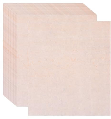 QUARKZMAN 25 Blätter Vintage-Papier, Pergamentpapier Standard-Druckerpapier beidseitiges altes Papier 11 x 8 Zoll Beige für Scrapbooking, Geschenkverpackung, Zertifikate