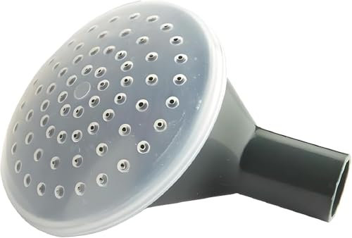 ASA® Ward GN014 Grob runde Rosengießkanne – schwarzer Sprinkler-Sprüher – gleichmäßige Wasserstreuung Dusche