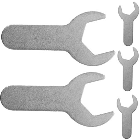 HOLIDYOYO 5Pcs Gas Bottle Spanner Multifunctional Wrench for Gas Valves Heavy Duty Design Handle for Camping and Home Use