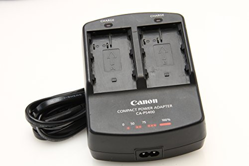 Canon CA-PS400 Battery Chargers (BP-511, Black, Grey, 90 min, EOS 20D - EOS 20Da - EOS 30D - EOS 40D - EOS 50D - EOS 5D - EOS D30 - EOS D60 - EOS Digital