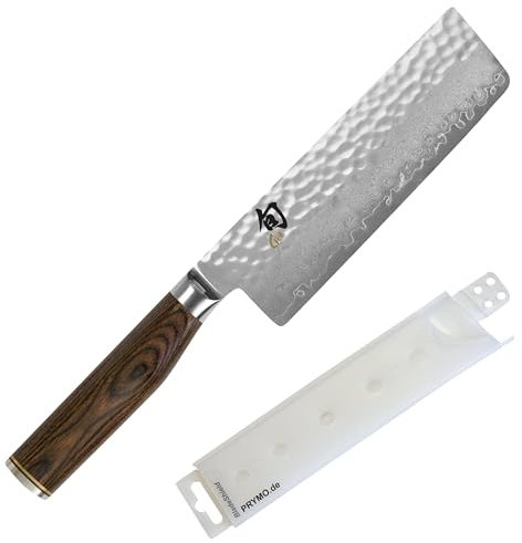 Kai Shun Premier TDM-1742 Nakiri - Cuchillo (14 cm, con funda protectora de la hoja Prymo.de)