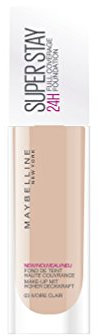 Maybelline New York - Foundation Fluide – Superstay 24H – Elfenbein klar (03) – 30 ml