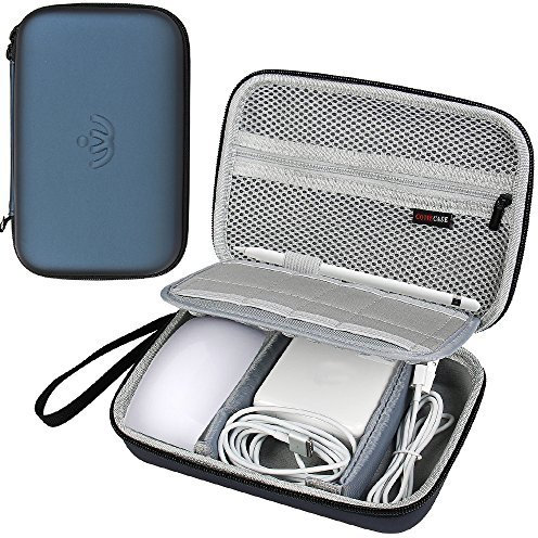 Custodia rigida per Apple Pencil, Magic Mouse 1/2, adattatore di alimentazione Magsafe, cavo di ricarica magnetico Comecase