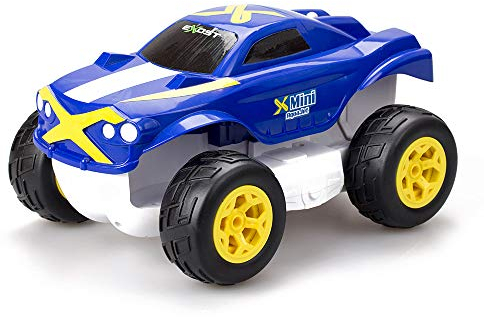 Exost Voiture Télécommandée - Mini Aquajet - Transformation en Mode Bateau - Mode 4x4 ou Bateau - Jouet Echelle 1:18