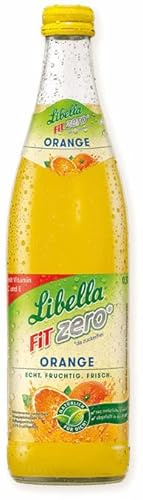 Hohenthanner Libella FIT ZERO Orange Orangenlimonade - Mehrweg - 20x0,5l mit Träger