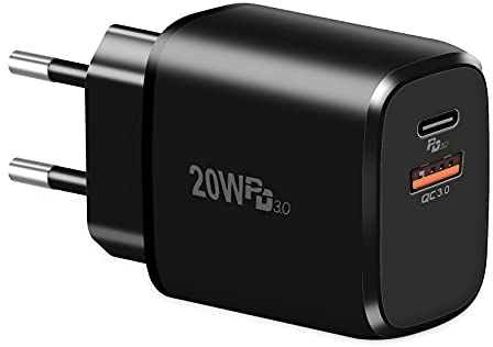 USB C Ladegerät,Cshare 20W USB C Netzteil PD QC 3.0 Schnellladegerät Kompatibel mit iPhone 14/14 Max /14 Pro/ 14 Pro Max/13 Pro Max/12Pro/11Watch Series 8/AirPods Pro 2,Google Pixel 6 Pro,Galaxy S21