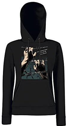 Bughyprint Felpa con Cappuccio Donna Mare Fuori Fiction Nun T PREOCCUPA' GUAGLIO' C Sta O Mar for, M