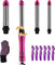 3 in 1 Lockenstab Automatisch 360° Rotierender, Lockenstab Große Locken 32mm 25mm 19mm, Automatic Hair Curler, Automatischer Lockenstab für lange, kurze haare mit LCD-Display,160-220℃