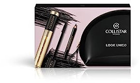 COLLISTAR PROMO MASCARA 2023 VOLUME UNICO NERO INTENSO+MATITA PROFESSIONALE OCCHI FORMATO SPECIALE+BEAUTY BAG NERA