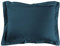 douceur d'intérieur, Taie d'Oreiller (50 x 70 cm) Lina Bleu, 100% Coton