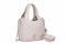 Replay Damen Schultertasche mit Ketten-Detail, Lt Grey 020 (Grau), Onesize