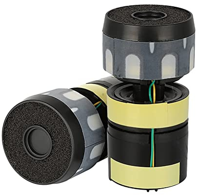 Cenlin 2-Teilige Dynamische Mikrofonkernkapsel Aus Kunststoff für BETA58 Wireless-Mikrofonkapsel-