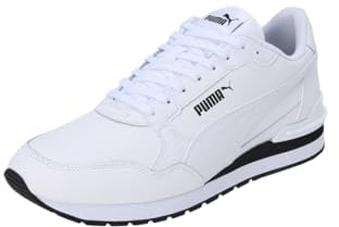 PUMA ST Runner V4 L, Sneaker Unisex-Adulto, Puma White Puma Black Puma White, 40 EU