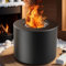 LIDVN Tisch-Feuerstelle, Mini S'Mores Feuerstelle, Schüssel, Tischplatte, reibender Alkoholkamin, lange Zeit, rauchfrei, Einweihungsfeier, Marshmallow-Smores-Maker, Geschenk mit Innen- und Außen- und
