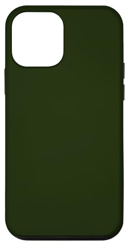 Hülle für iPhone 12 mini Camouflage-Grün